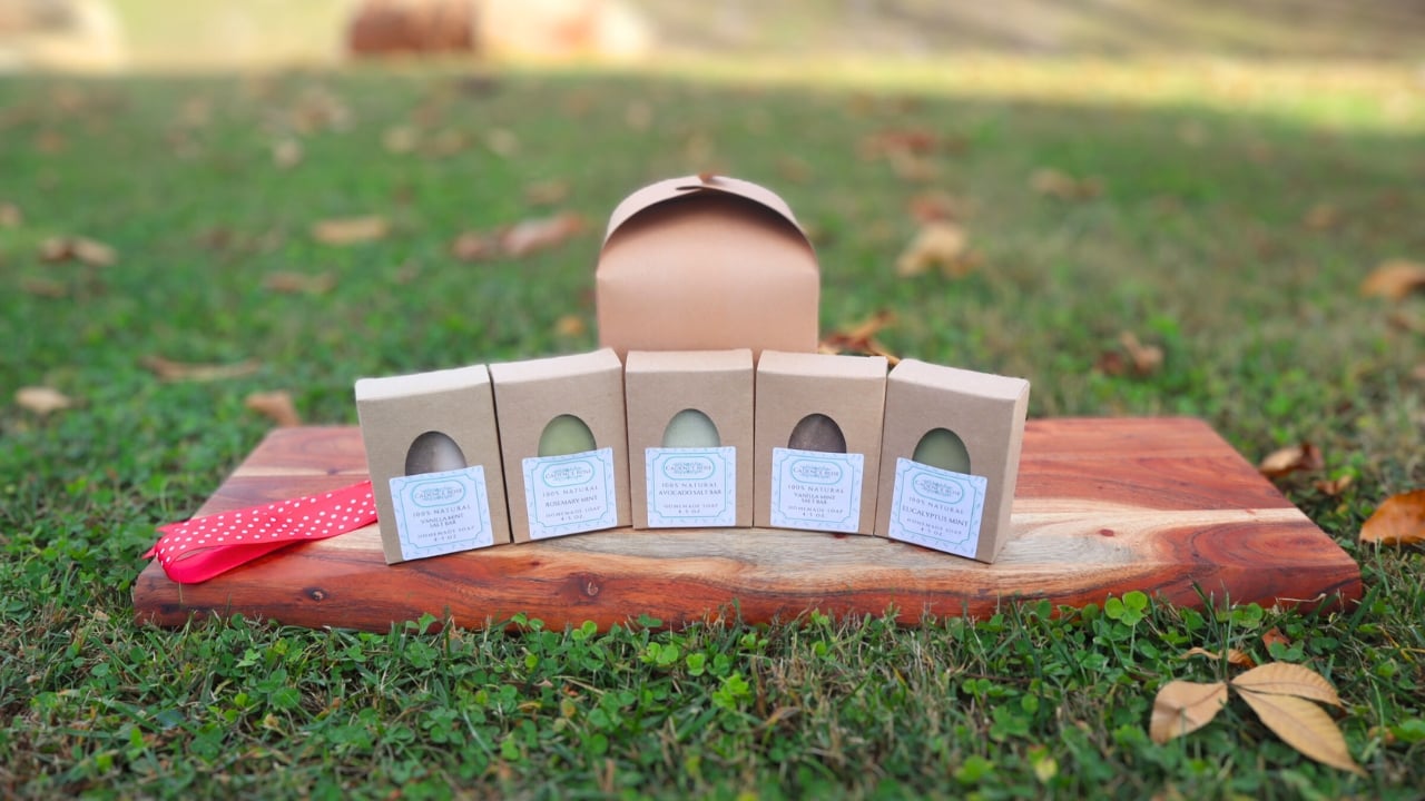 All-Natural Soap Gift Box | Cadence Rose